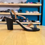 MODA SANDALIA TACÓN NEGRO, foto 3