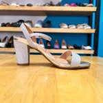 MODA SANDALIA TACÓN PLATA, foto 3