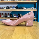 MODA TACÓN CUADRADO PUNTUDO ROSA CHAROL, foto 2