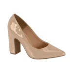Vizzano Tacón Puntudo – Beige Charol, foto 1