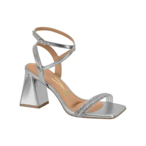 Vizzano Sandalia Tacon Alto - Plata