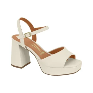 Vizzano Sandalia Tacon Alto Con Plataforma - Blanco