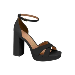Vizzano Sandalia Tacón Cuadrado Con Plataforma - Negro