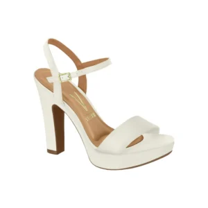 VIZZANO SANDALIA TACON CON PLATAFORMA BLANCO